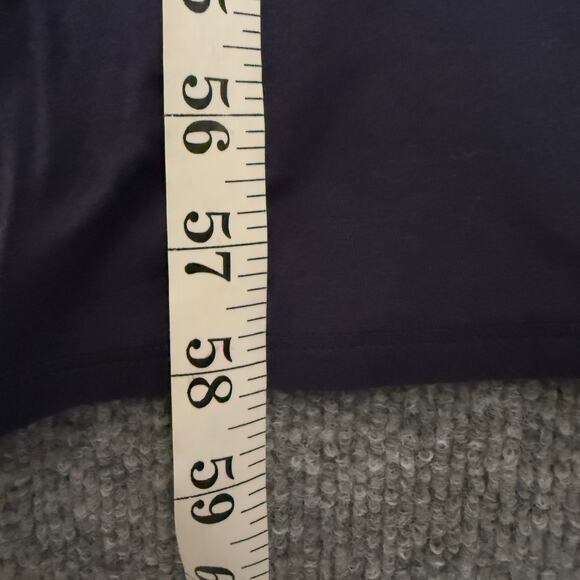 Boden Sz 4 Isla Jersey Jumpsuit Black Red Tie Waist Wide Leg V Neck 3/4 Sleeves - Picture 13 of 13